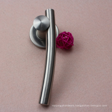 China Supplier Solid Keyed Entry Door Levers for Marine Doors,Satin & Polished